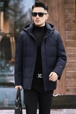中年一衣三穿中长款羽绒服新款中老年男脱卸羽绒内胆90绒子羽绒服，男装羽绒服，钱塘723