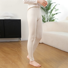 新款女士紧身裤35%高弹力显瘦保暖打底裤冬季必备，女装打底裤，飞艺羊绒