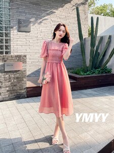 现货夏季新款连衣裙,女装连衣裙,依美依缘