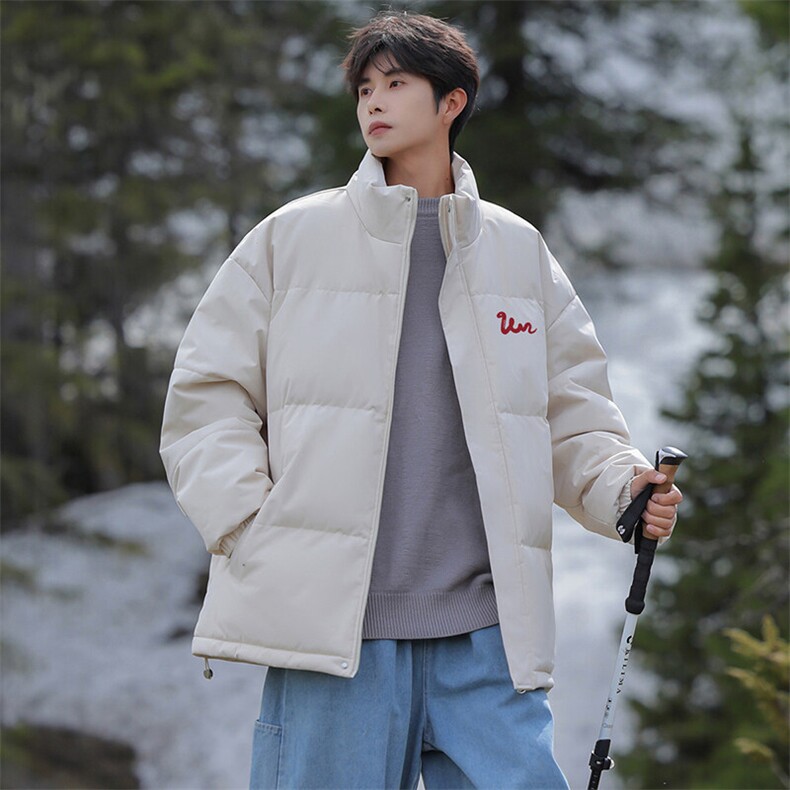 现货抖音得物可供视频冬季三防加厚羽绒棉衣外套面包棉服81152，男装棉衣，电商A486