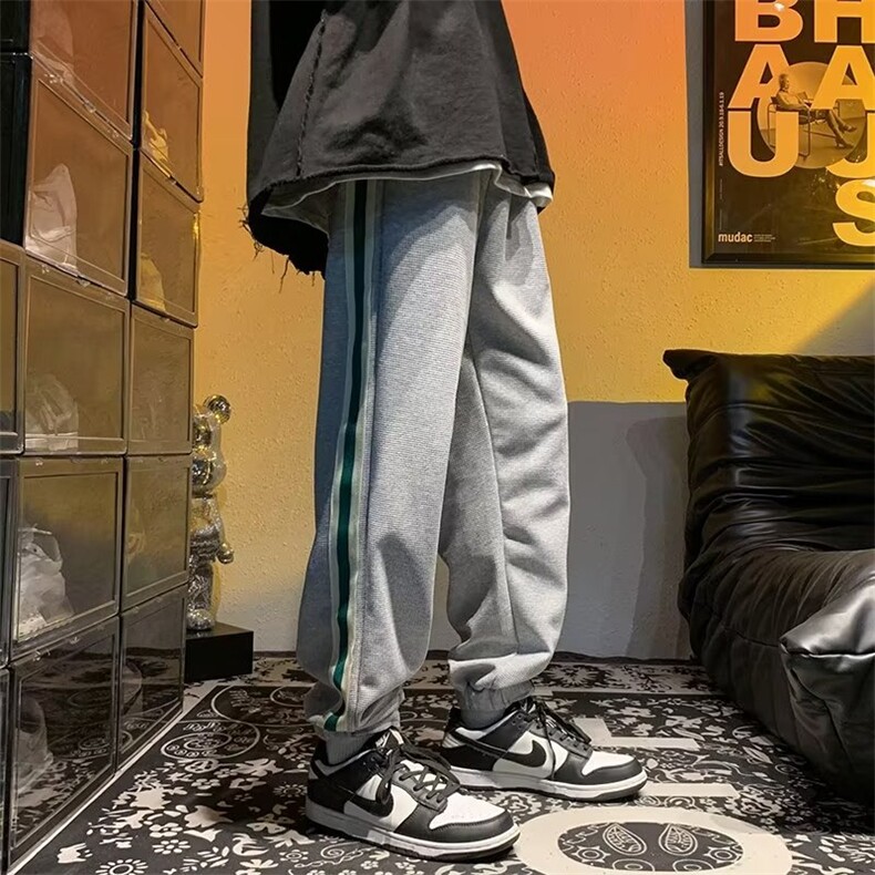 男秋季新款港风休闲裤DX97加绒P38常规32,男装休闲裤,星座1116-2