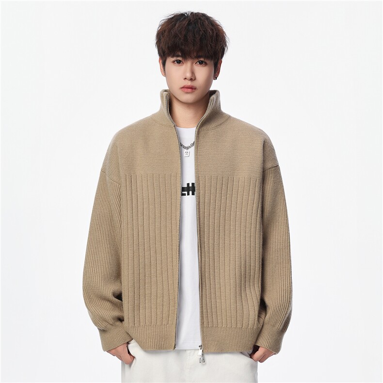 【新品】2025秋冬男士时尚休闲百搭针织连帽毛衣潮流-M177-P68,男装针织衫/毛衣,星座1105-1