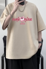 麂皮绒短袖t恤男大码半袖男大皂风JD82329-P25，男装T恤，电商A040