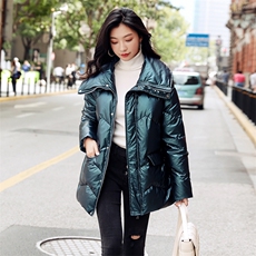 时尚潮流冬季新款女装羽绒服修身显瘦可翻可立领设计保暖轻盈外套，女装羽绒服，阿舍尔精品