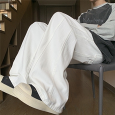 现货！大货！A337-S097-P50控78白色休闲牛仔裤男，男装牛仔裤，电商A337