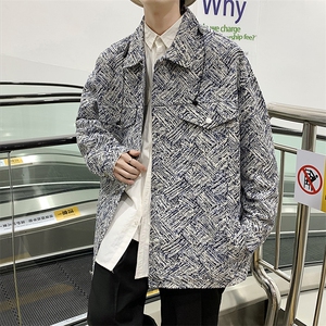 2023新款春季港风牛仔时尚中性牛仔夹克JK826-P75图片