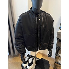复古棒球服棉衣男冬季短款棉服工装飞行服夹克XZ514-2-MY005-P118，男装夹克，星座514-2(原B239)
