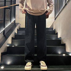美式高街牛仔裤宽松中性男女潮牌个性显高休闲裤B381-1/722/p48，男装牛仔裤，电商B381-1
