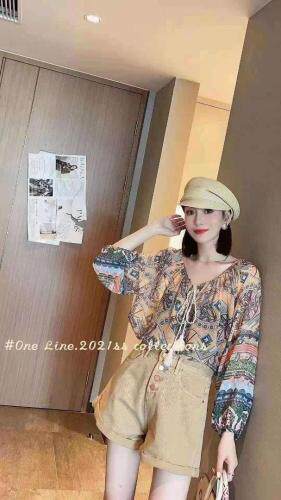 夏季新款，雪纺小衫，女装，乐秀