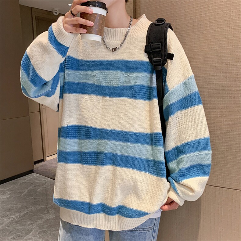 秋冬毛衣男韩版潮流日系针织衫冬季ins港风线衣外套MY09131-P45,男装针织衫/毛衣,星座308B-1
