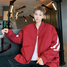 特p80控138抖控148绗棉三条杠棉服外套情侣格子棉衣面包服男MY247，男装棉衣，电商B370