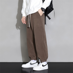 M-8XL 秋季新款大码束脚潮流休闲裤 109-K117-P50图片