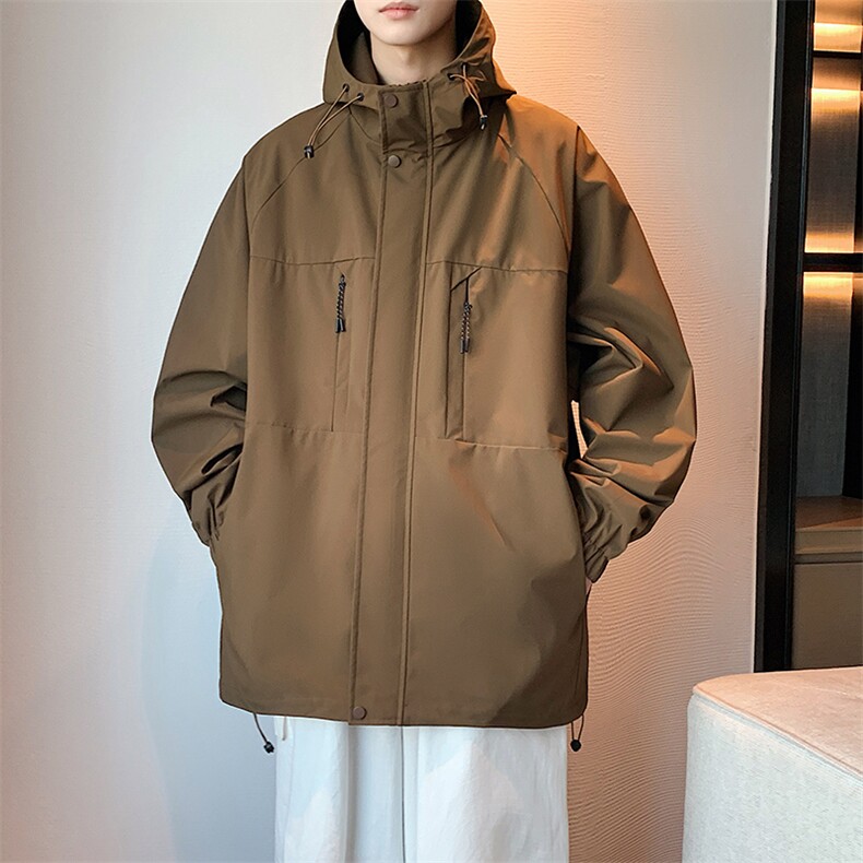 2024春季新款现货户外连帽夹克男 冲锋衣外套JK814 -P80图片