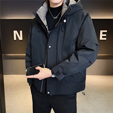 标90男羽绒服连帽休闲外套男冲锋衣羽绒服A329-YR2565-P285，男装夹克，电商A329