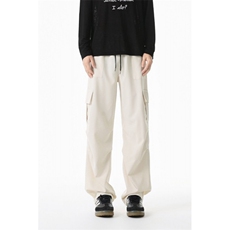 新款伞兵工装裤男女潮夏季日系宽松褶皱工装痞帅长裤310A-972-P38，男装工装外套，四季星座310A