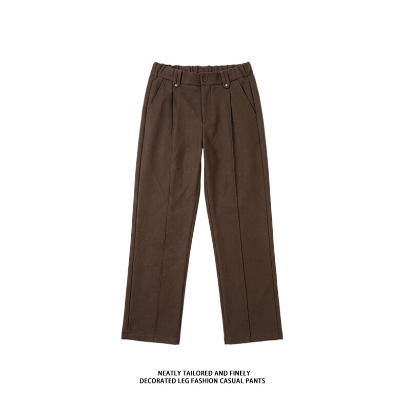 冬季新款高品质TR混纺宽松休闲裤直筒百搭长裤A111-G003-P50，男装休闲裤，电商基地A111