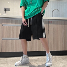 K7010-特P35休闲时尚侧边条纹短裤男夏季薄款宽松直筒休闲短裤，男装休闲裤，电商D310B