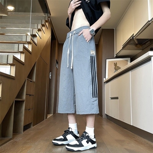 ！夏季男士新款中裤七分裤马裤运动休闲裤XZ617B--K38-特批35图片
