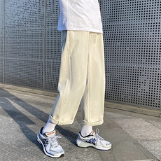 现货7色2025春夏款纯色牛仔裤直筒牛仔九分裤A125-8802-特P30，男装牛仔裤，电商A125