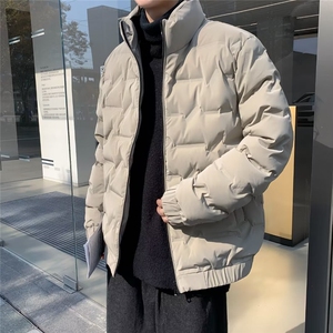 美式棉服男冬季痞帅宽松面包服外套潮牌设计感棉衣图片