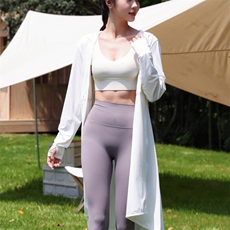 防晒衣女夏季2025新款冰丝全身防紫外线UPF50+长款防晒服开衫外套，女装防晒衣，蝶眷