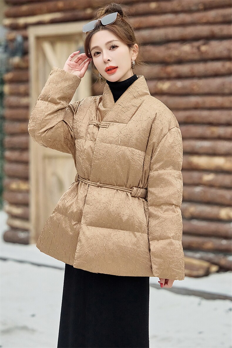 2024年冬季新款國风羽绒服外套女,女装羽绒服,曼娅璐
