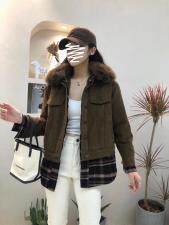 冬季牛仔加毛领外套，两个色！，女装，衣生缘