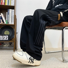 复古设计感条纹休闲裤工装2024夏季新款冲锋裤男现货K7812-P35，男装休闲裤，星座512-3