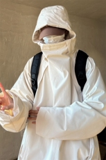 防风防水！棉衣男冬季防水冲锋衣男连帽棉服棉袄外套CP22JM-P100，男装夹克，电商B371
