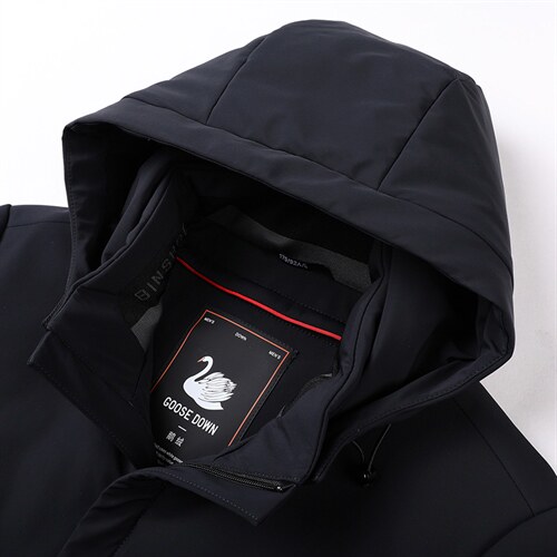 新款冬季脱卸内胆鹅绒羽绒服男冬装拆卸帽爸爸装GSNA2164-P380