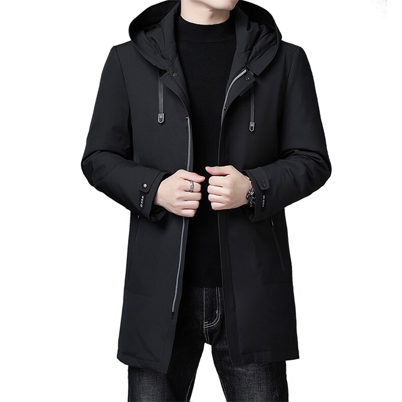 冬装新款羽绒服男装中长款保暖潮流休闲中年男士外套WKL9807-P305,男装羽绒服,电商B212（原钱塘6029）