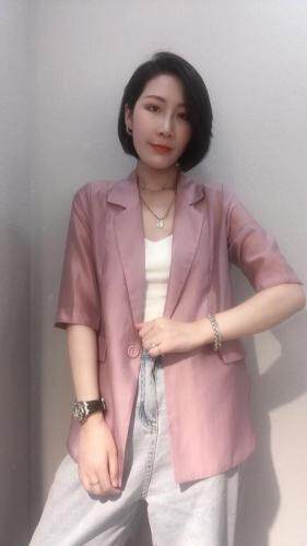 【现货】夏季新款：高端英伦丝西装、防晒系列，女装西装，尚译