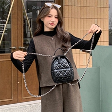 2026年春季法式时尚潮流舒适洋气带高级感磨毛棉质感马甲三件套裤，女装套装/套裙，超帛