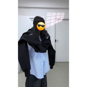视频截图慎用!图片只做展示大货已到美式大V领连帽卫衣WY78069P68图片