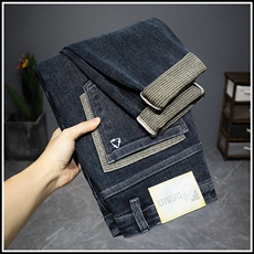1506-1/KT58441加绒/P56冬新款潮流刺绣弹力修身小脚印花长裤男，男装卫衣，星座1506-1