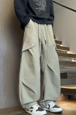 2025新款休闲工装阔腿裤男式百搭户外运动裤-K3033-P43，男装工装外套，星座1105
