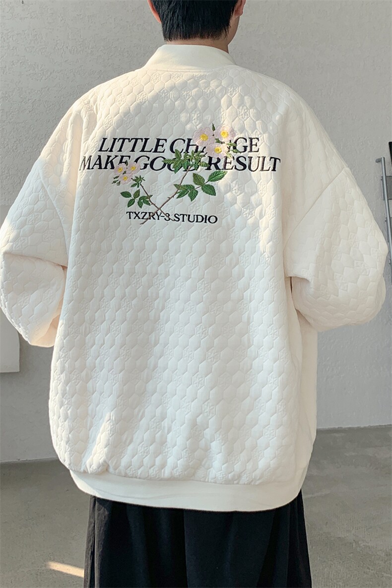 星座212A-JK6639-P100控158秋季新款重磅刺绣外套男夹克衫,男装夹克,星座212A（原A324）