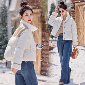 新款冬季时尚潮流女装羽绒服女 保暖轻薄显瘦短款外套 百搭显高显瘦设计图片