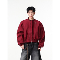 JK112-P78现货秋冬男女飞行服夹克短款上衣外套，男装夹克，电商B327