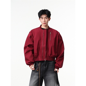 JK112-P78 现货 秋冬男女飞行服夹克短款上衣外套图片