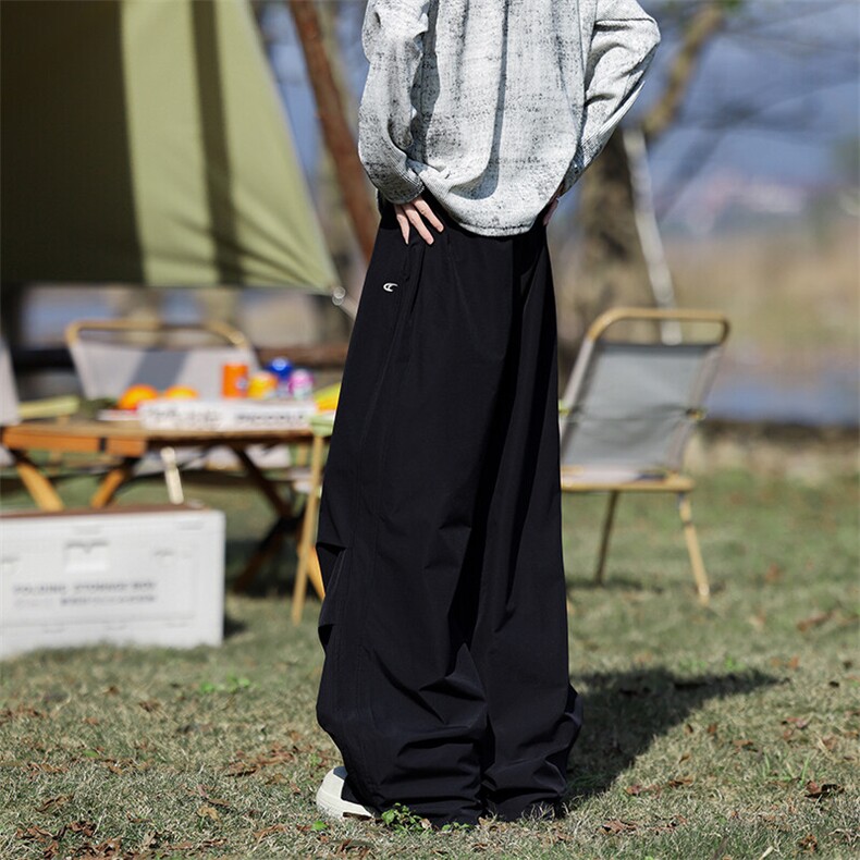 8XL-M春夏美式工装裤子大码冲锋裤休闲直筒褶皱伞兵裤KZ1950/P48,男装休闲裤,电商B238