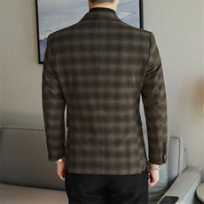 26做货-男士休闲西装修身韩版西服外套小西装上衣DX6922P165，男装西服套装，电商D216