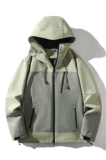 新款男女高品质户外登山服青少年学生冲锋衣夹克外套HS6607，男装夹克，星座1206（原A206）
