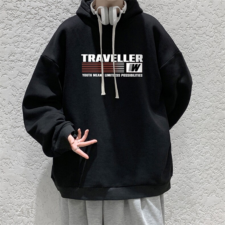 连帽卫衣男大码运动服帽衫外套WY2359-P35,男装卫衣,电商A040