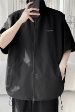 MJ156/P55夏季满天星马甲两面穿休闲男情侣百搭两面服背心外套，男装背心/马甲，电商基地A050