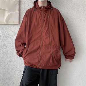 情侣防晒衣夹克男女拼接外套上衣冲锋衣F03-P55图片
