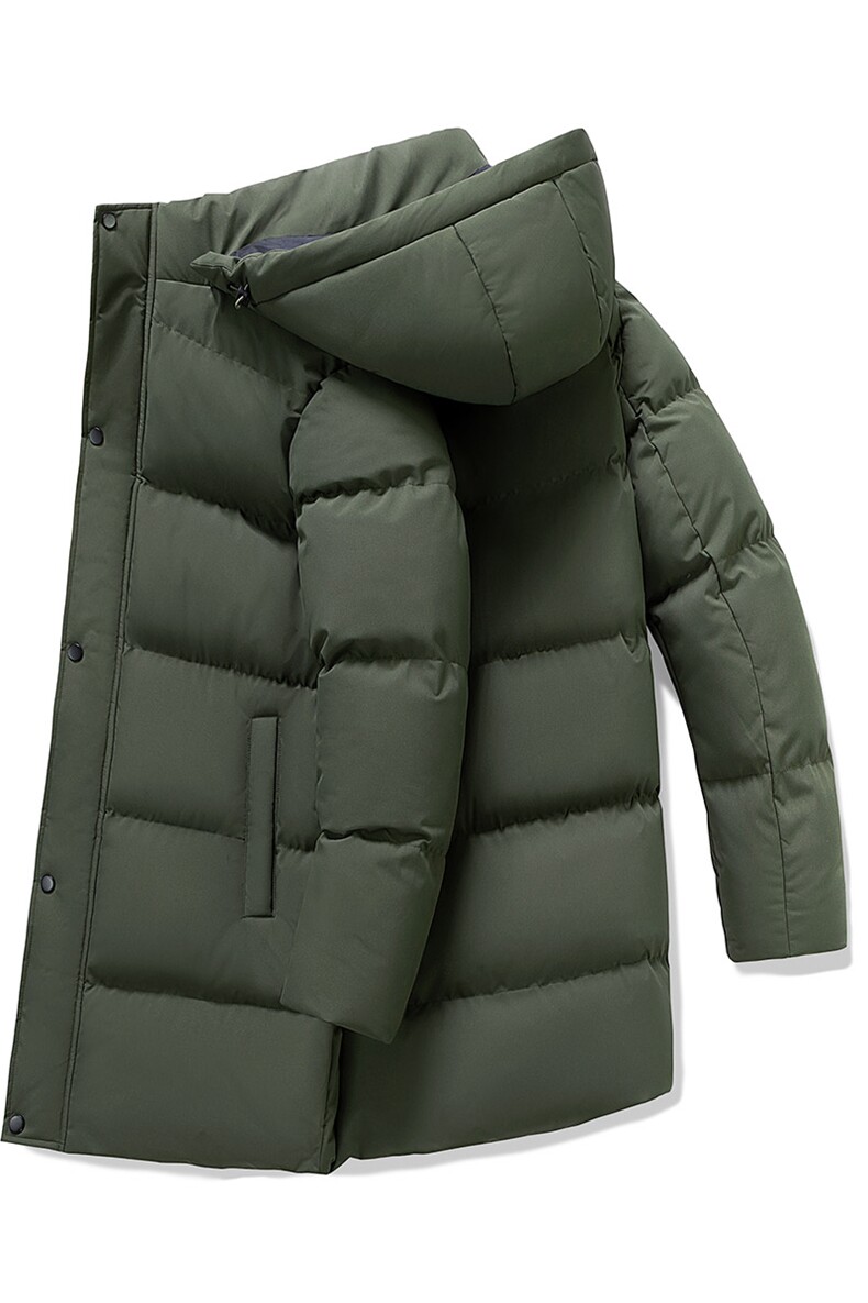 白底飞行石墨烯中长款棉衣宽松加大码防寒棉服冬A436-8096-P100,男装棉衣,电商A436