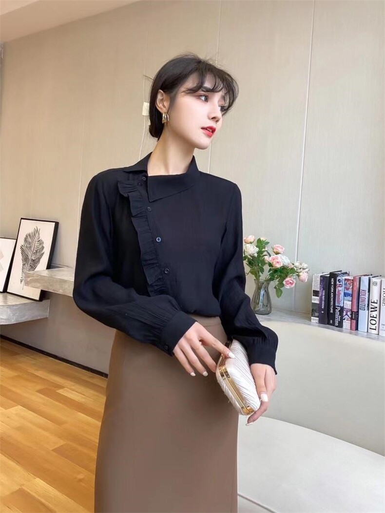 四色韩版百搭版小衫，其它，名门秀