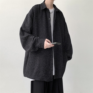 宽松厚款长袖衬衫男KD624-P30图片
