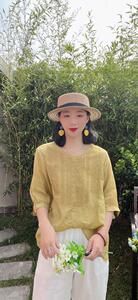 纯苎连衣裙小衫裤子裙子衬衣
时尚风
风淑女风休闲风图片